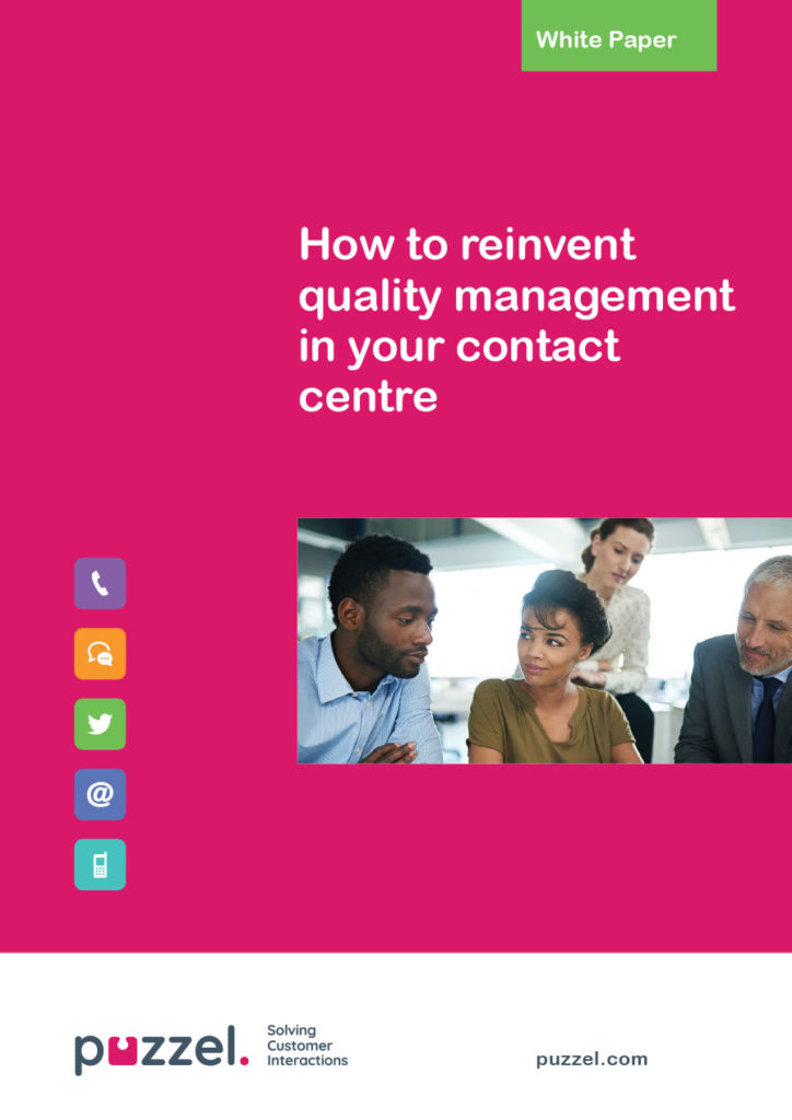 Hvordan man genopfinder Quality Management i sit kontaktcenter