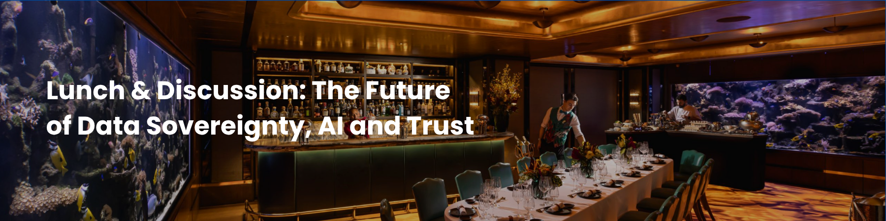 Lunch & Discussion: Navigating Data Sovereignty, AI and Trust 