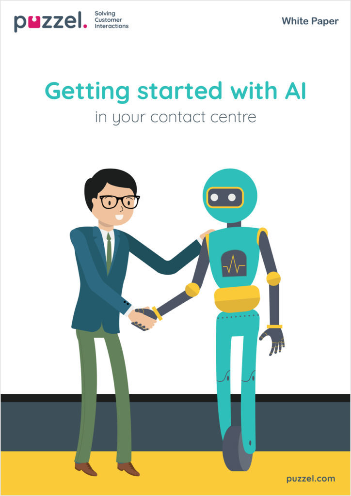Puzzel-white-paper-Kom igång med Artificiell Intelligens (AI) i ditt kontaktcenter