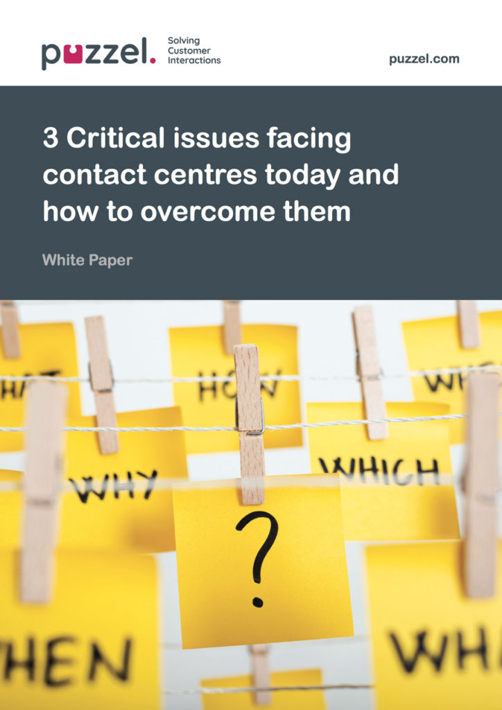 detail-puzzel-white-paper- 3 Critical Issues Facing Contact Centres