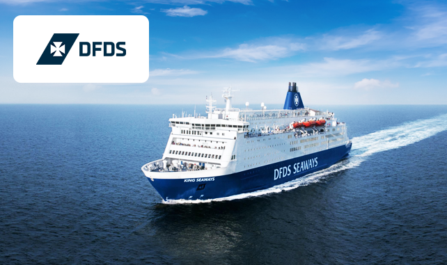 DFDS is a Danish international shipping and ferry company.